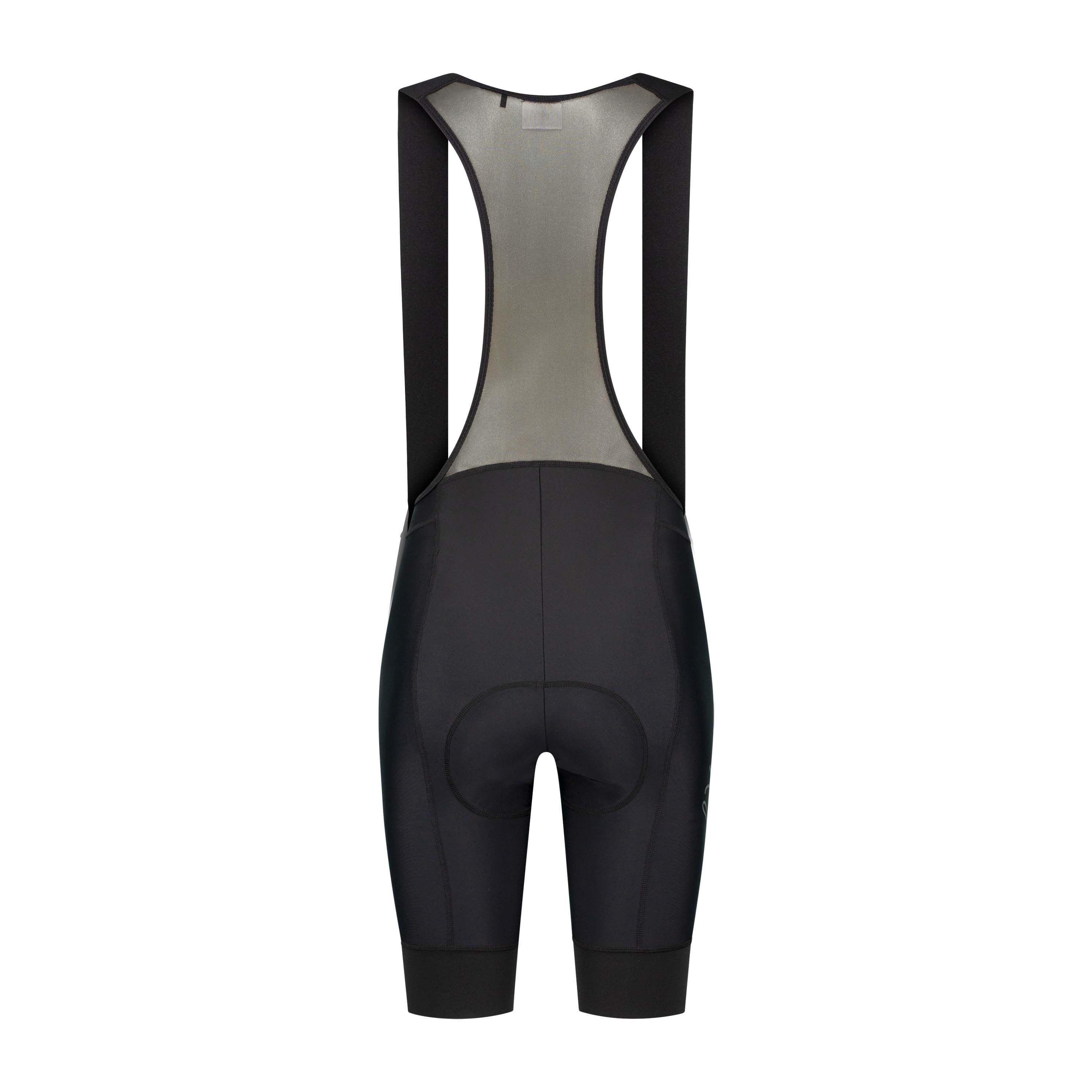Rogelli Essential II Black Damen kurze Radhose Träger