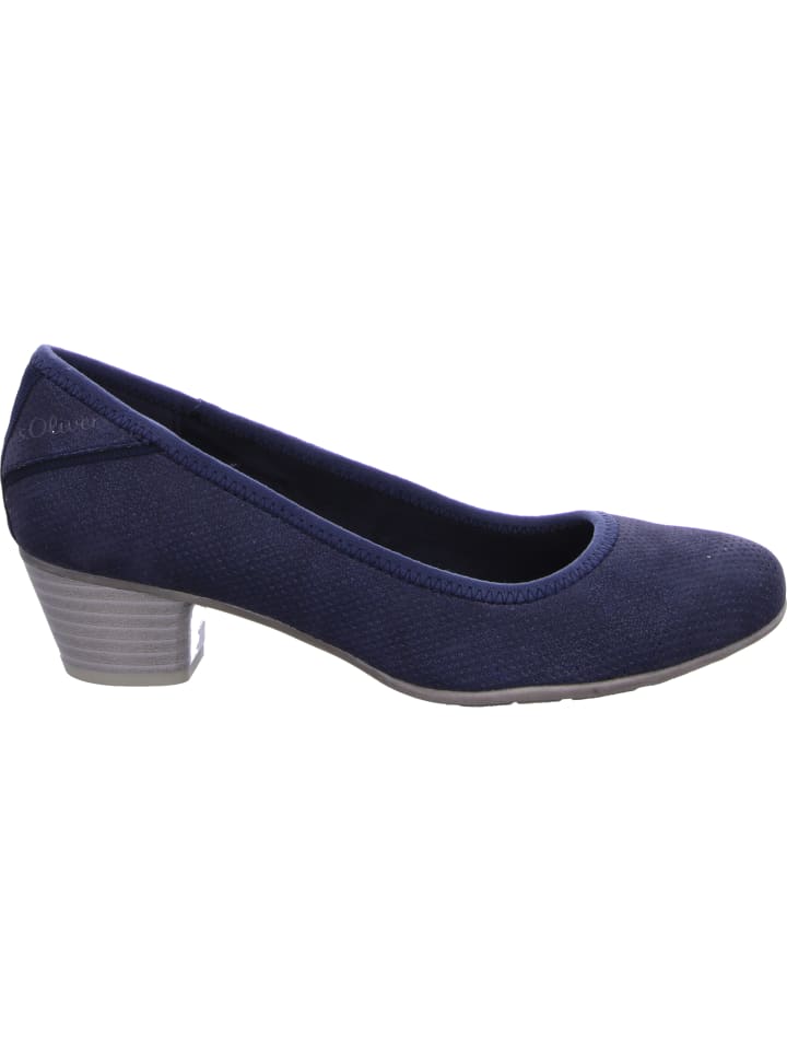 s.Oliver Pumps in blau günstig kaufen 40