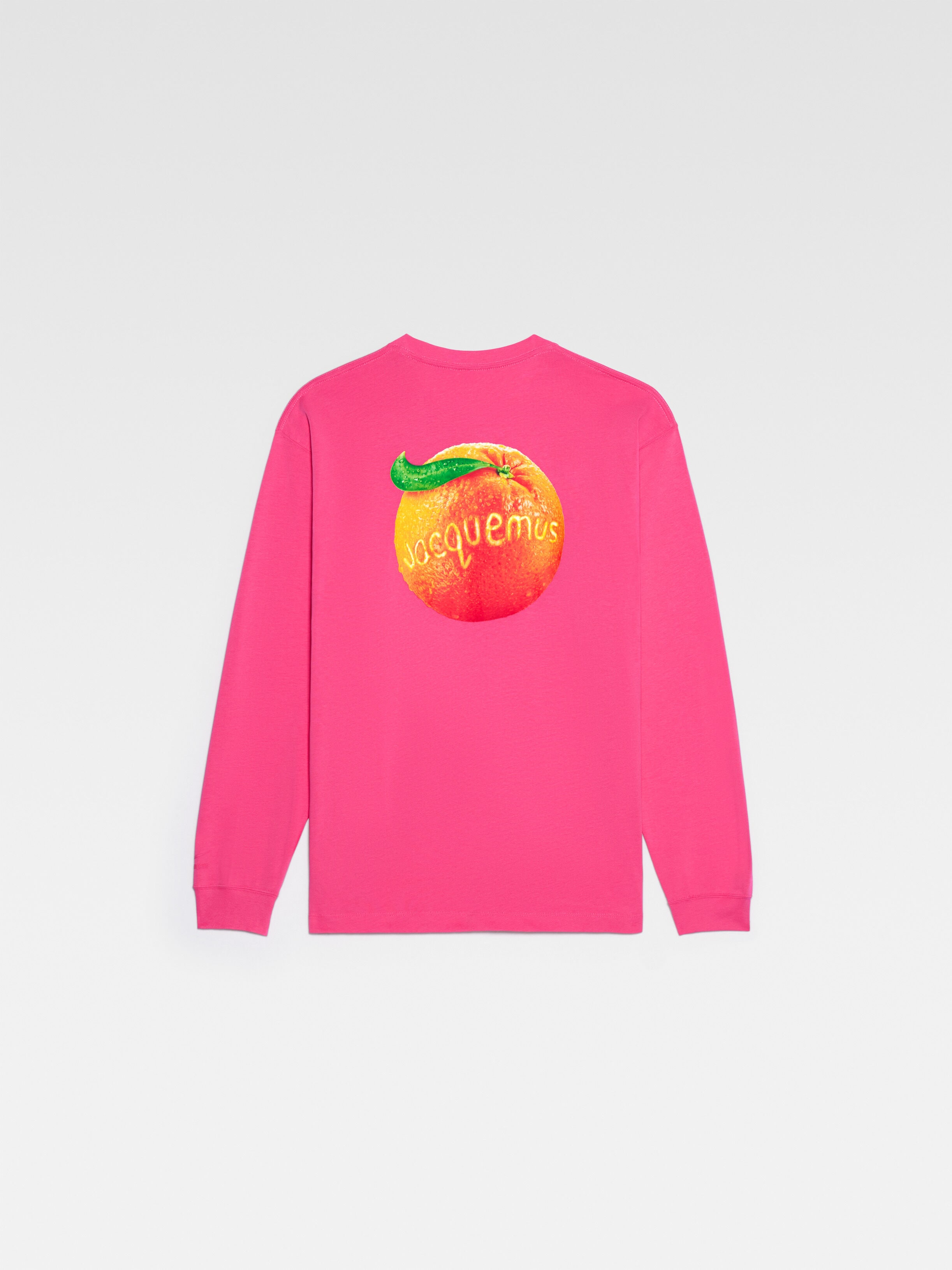 Le t-shirt manches longues orange JACQUEMUS + NIKE