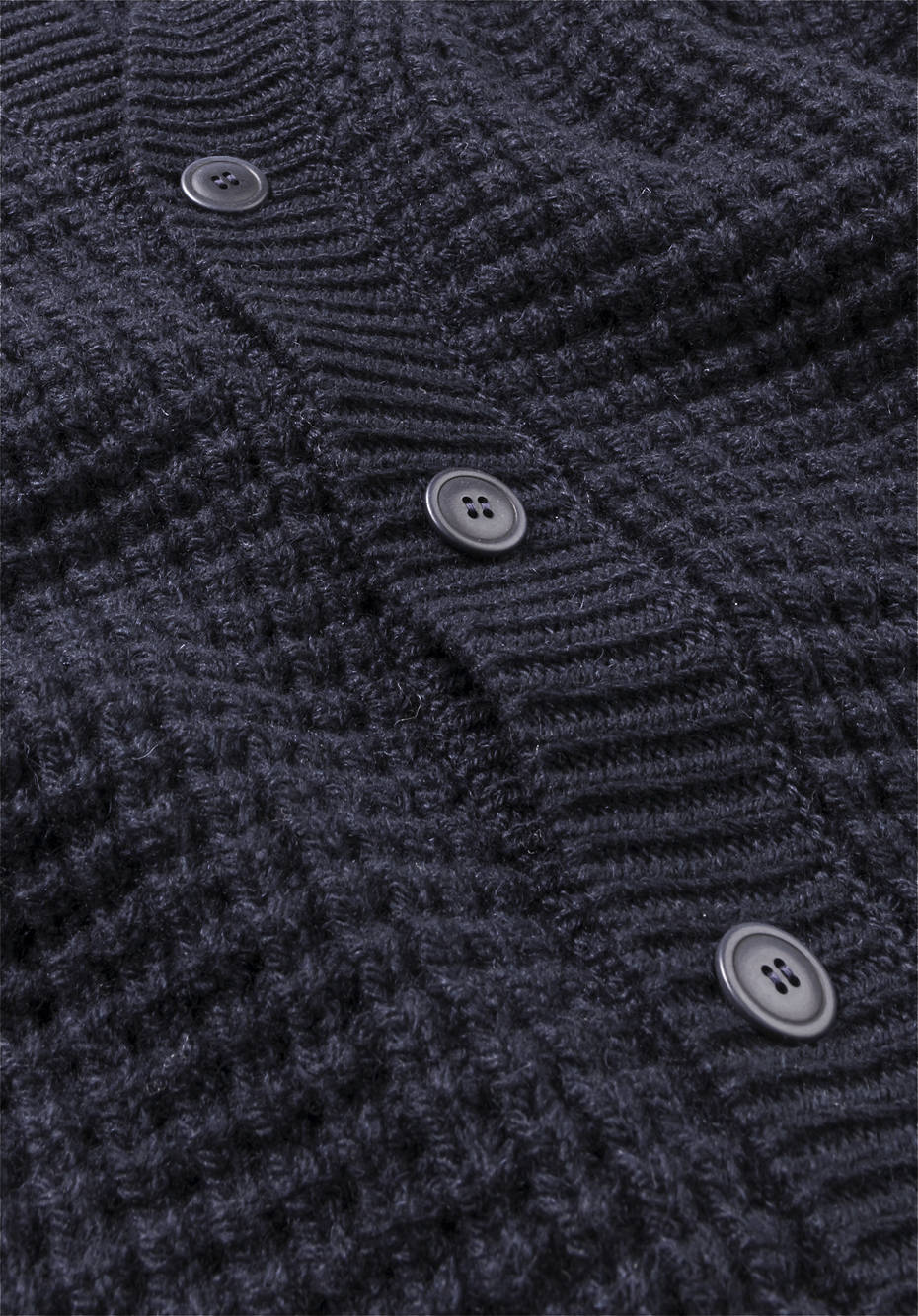 Strickjacke aus reiner Mongolen-Merinowolle