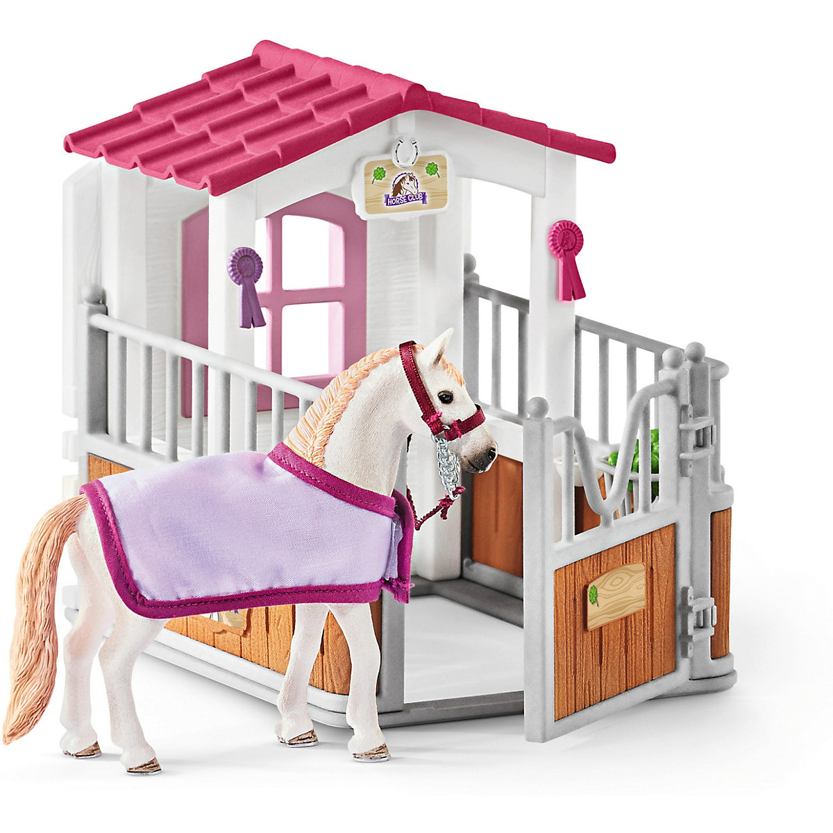 Schleich Horse Club 42368 Pferdebox mit Lusitano Stute