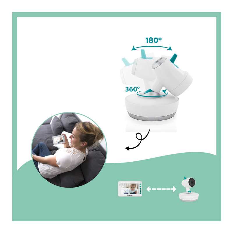 Babyphone vidéo Yoo Moov Babymoov