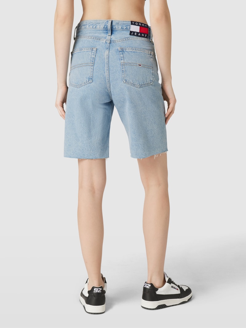 Jeansshorts mit 5-Pocket-Design Modell 'HARPER' in hellblau