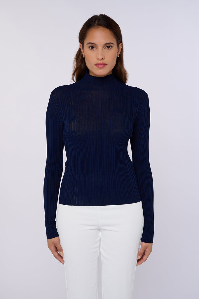 Top Bianca en maille
