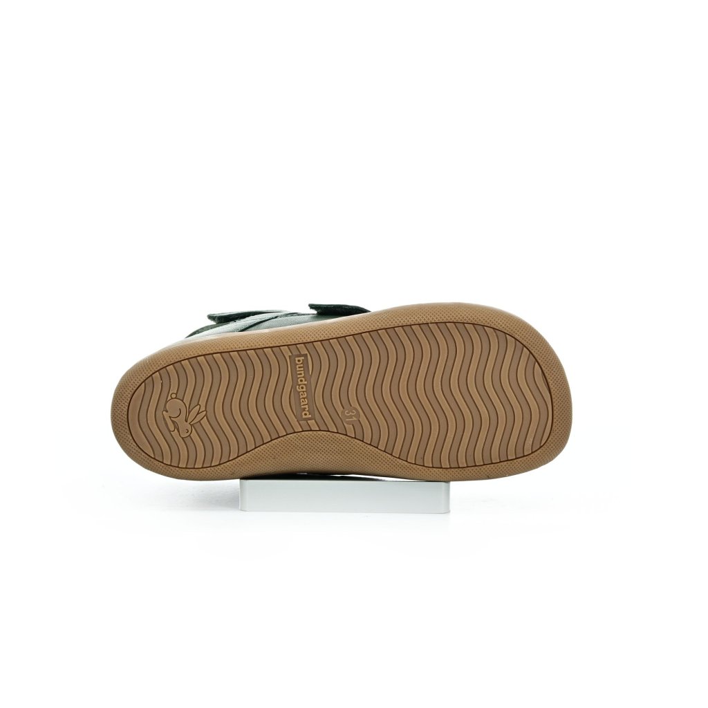 Bundgaard Willie Strap Tex Bottle Green Winterbarfußschuhe