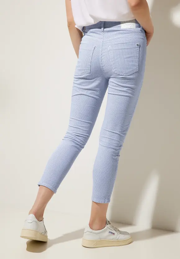Street One Slim Fit Hose mit Streifen