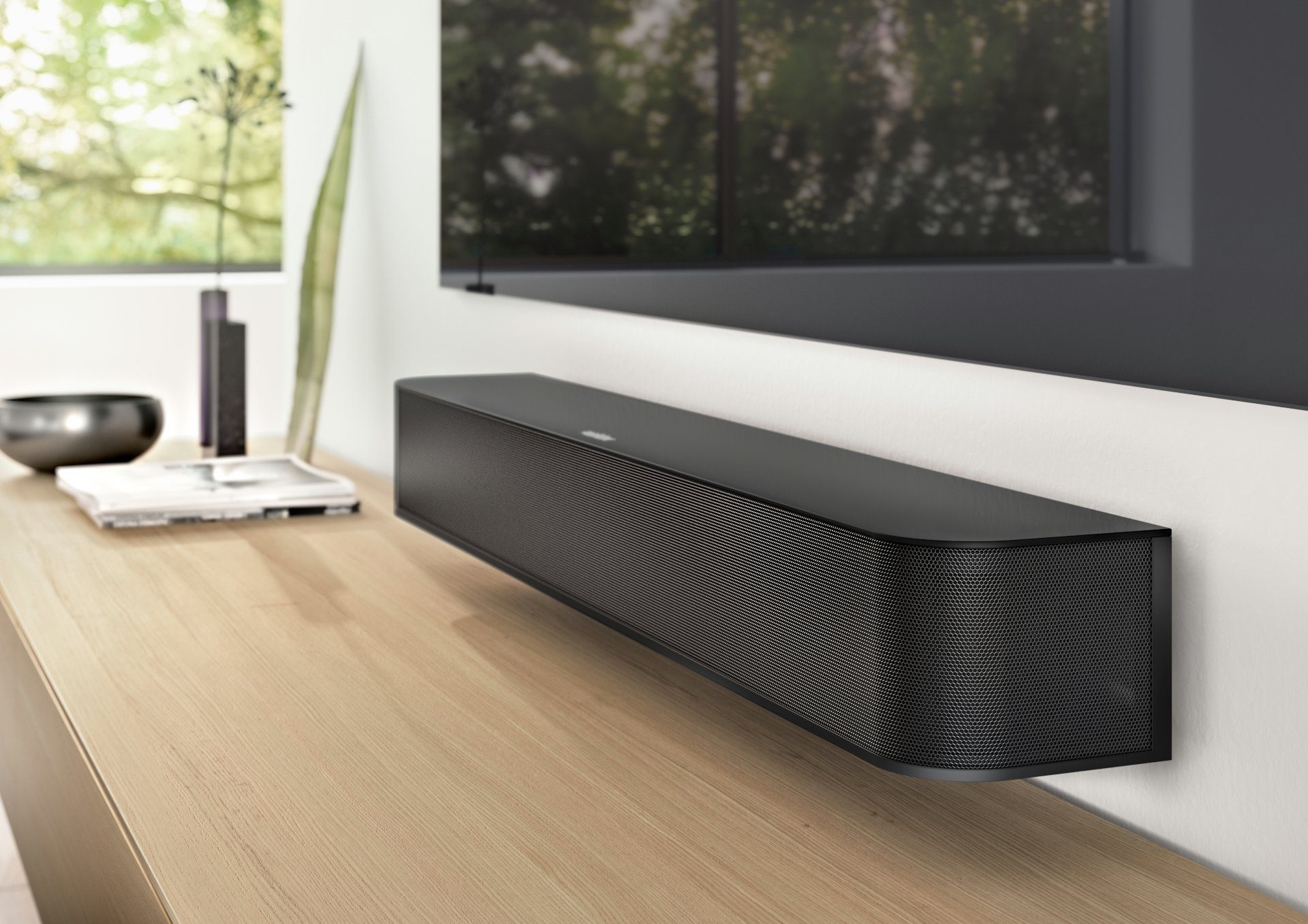 Revox STUDIOART S100 Audiobar Soundbar (Bluetooth, WLAN (WiFi), A2DP Bluetooth, aptX Bluetooth, AVRCP Bluetooth, AirPlay, Digital-In, HDMI, KleerNet, LAN, 210 W)