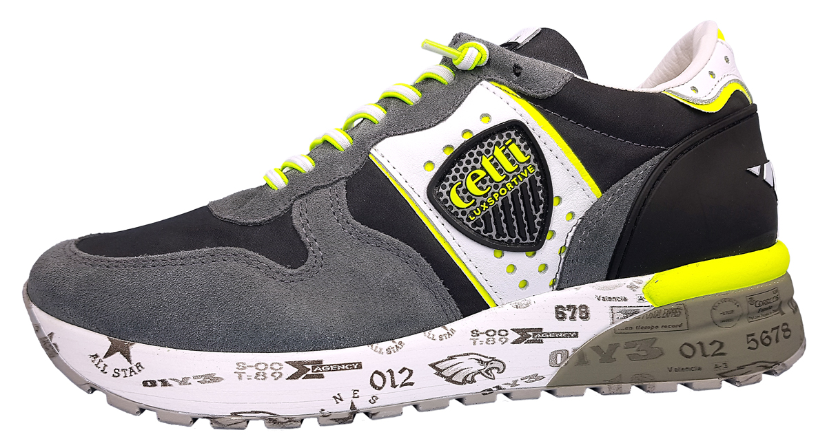 Cetti C-1277 Grau Ante-Aged Titanio-Yellow