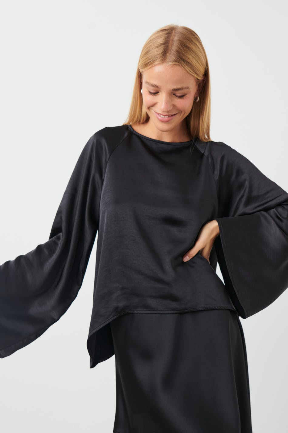 Satin blouse