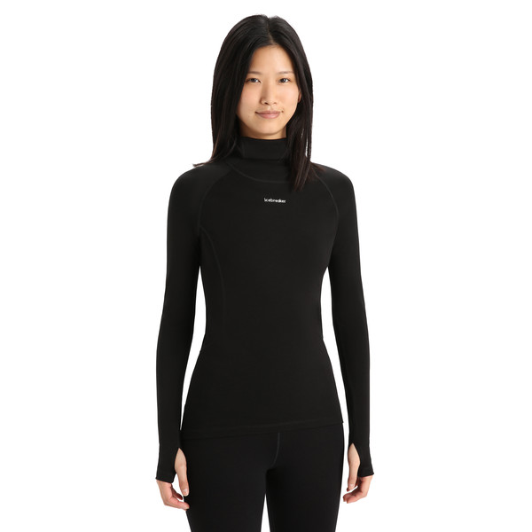 W MERINO LS ROLL NECK Damen - Funktionsshirt