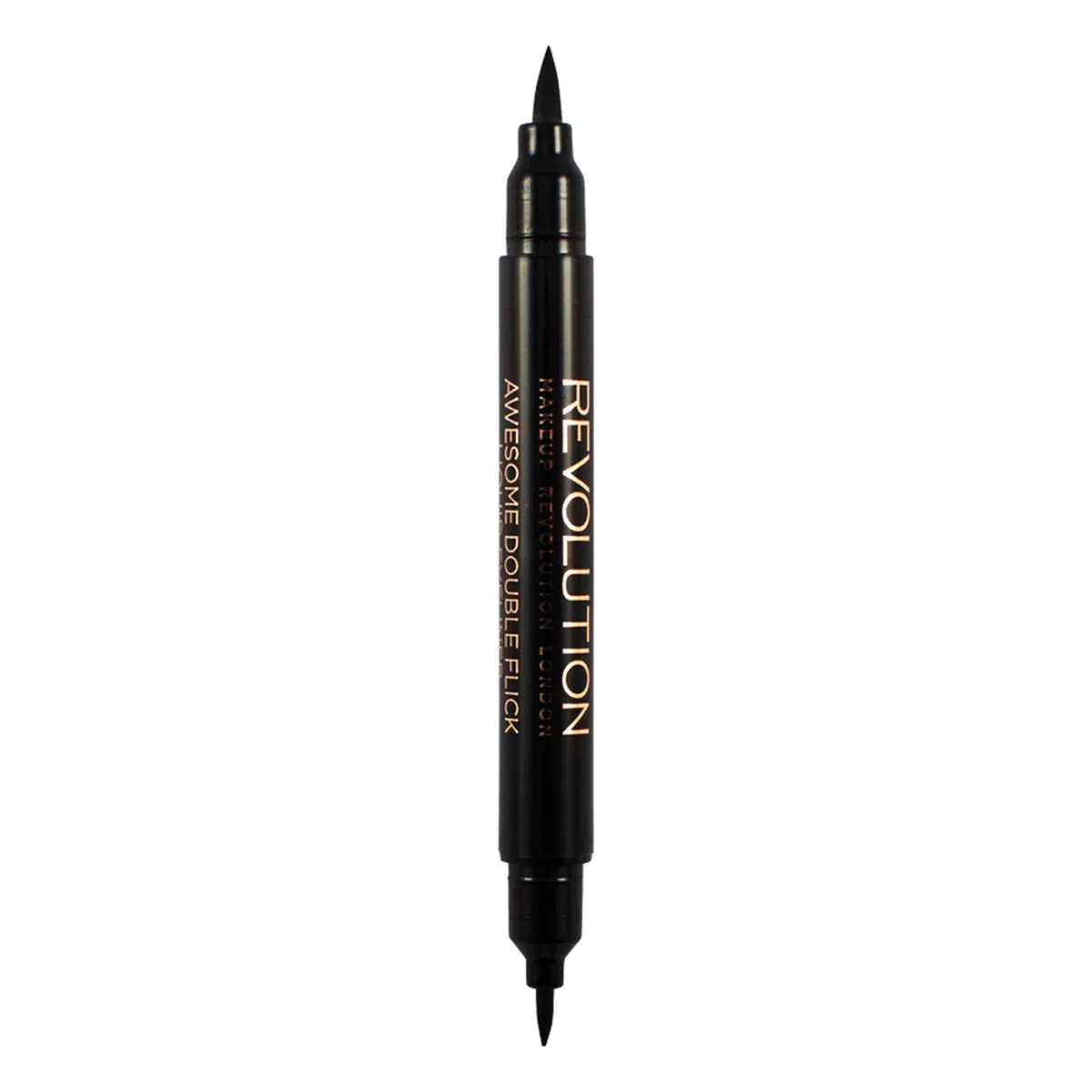 MAKEUP REVOLUTION Storas ir plonas dvigubo padengimo skystas akių pieštukas 1 ml