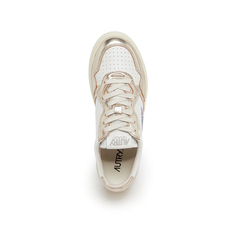 Autry Wmns Medalist Low leat/leat platinum