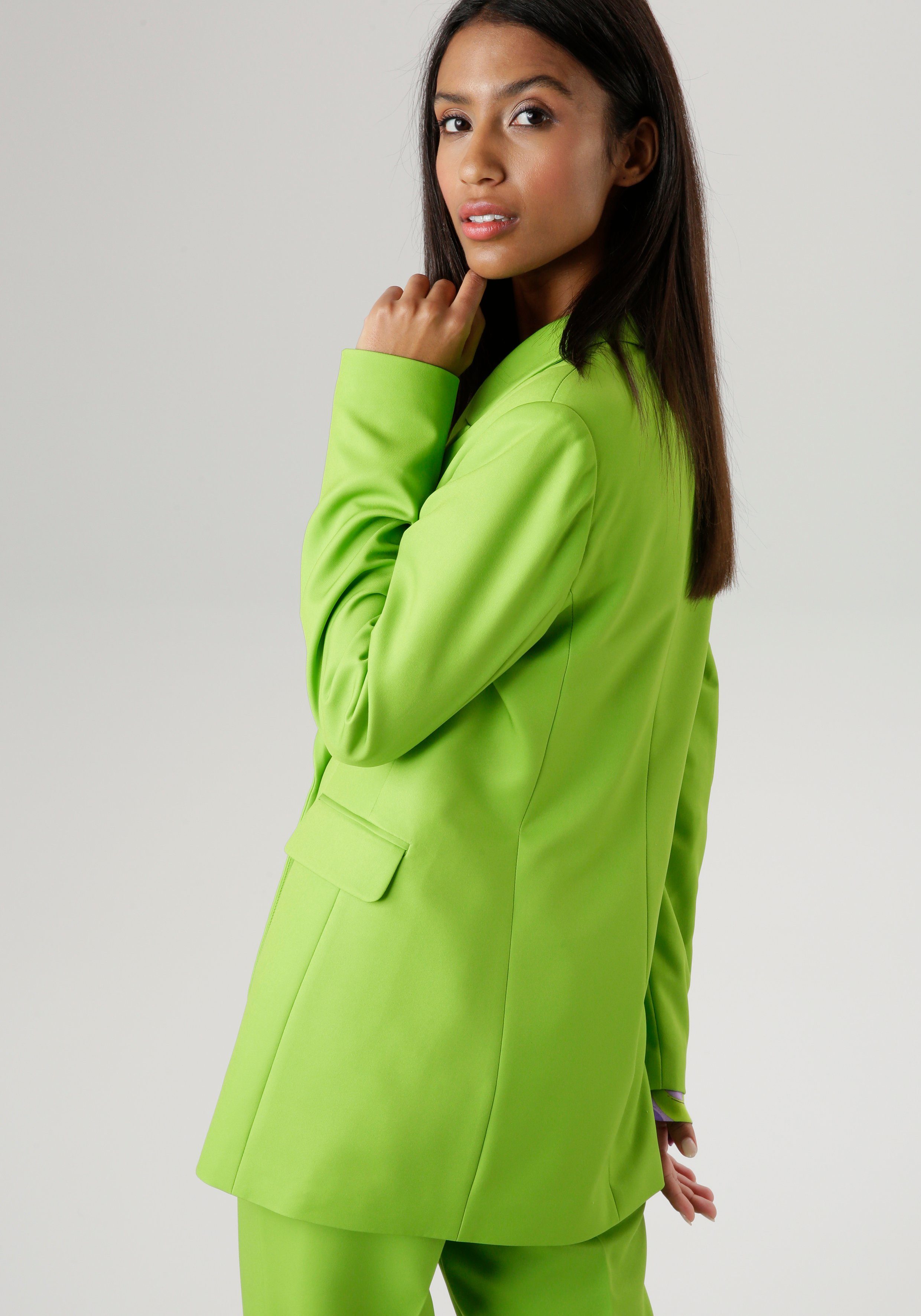 Aniston SELECTED Longblazer in trendy Farbpalette - NEUE KOLLEKTION