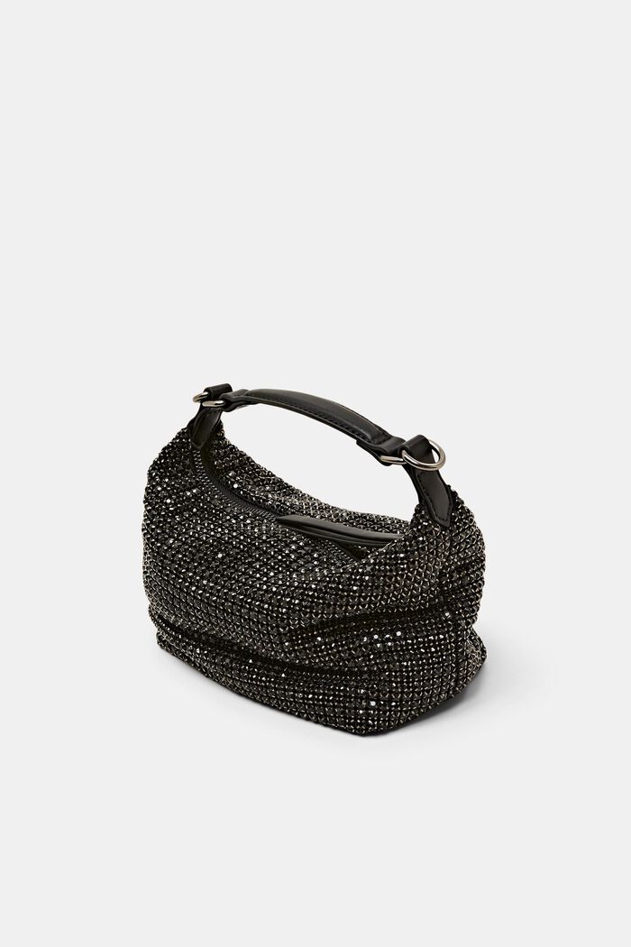 Kleine Tasche mit Strasssteinen