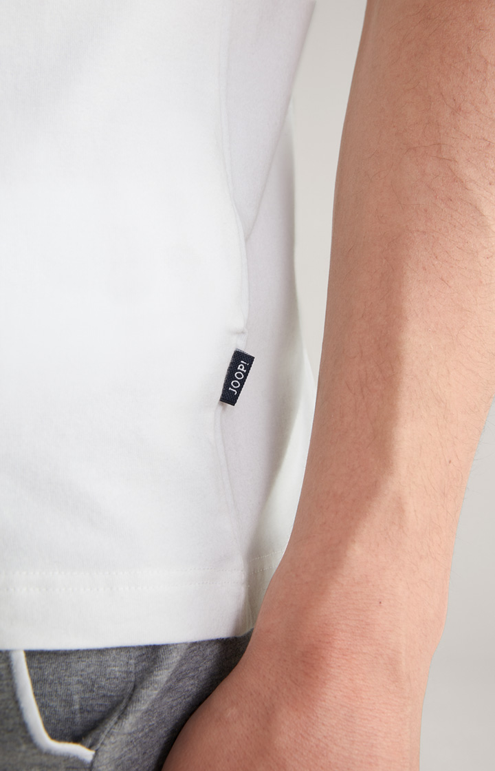Loungewear T-Shirt in Weiß