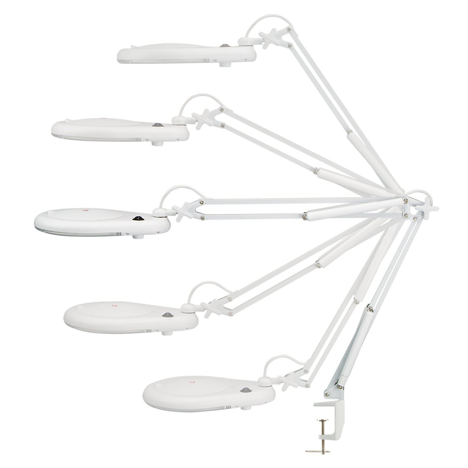 Prym LED-Leuchtlupe mit Klemmvorrichtung