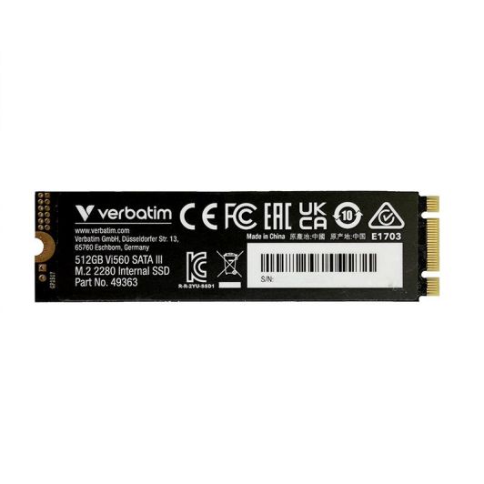 VERBATIM Vi560 Interne SSD - 512GB - M.2