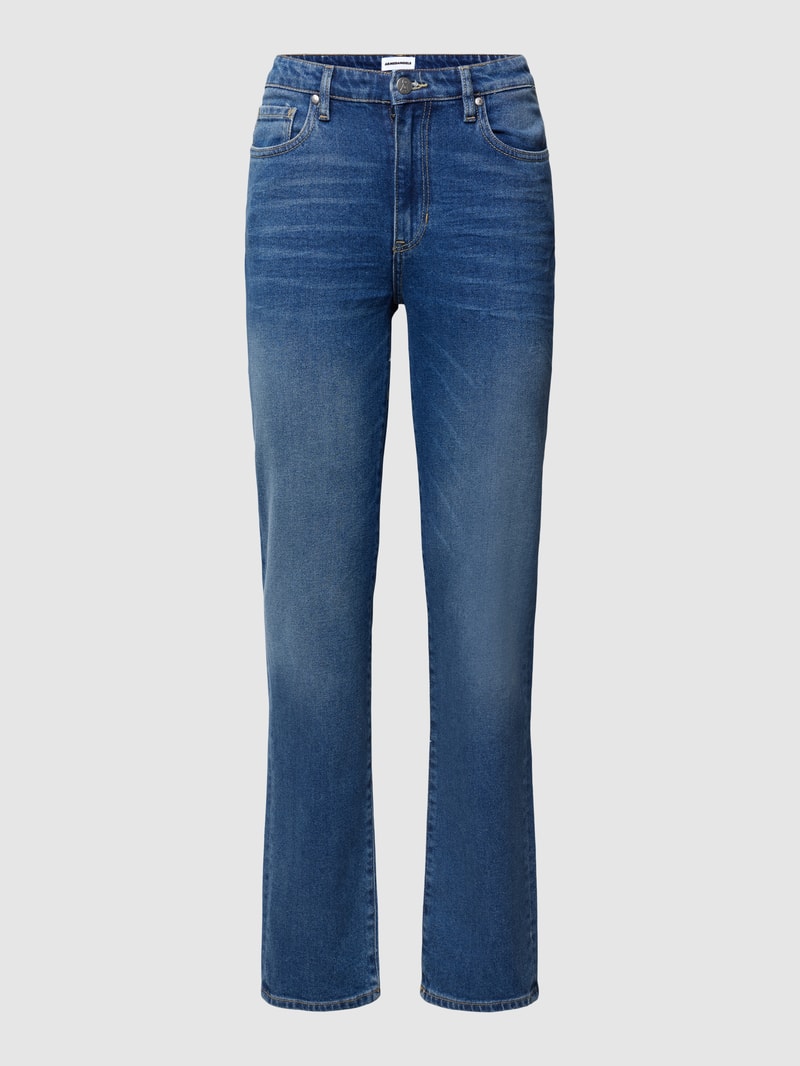 Jeans mit 5-Pocket-Design Modell 'CARENAA' in blau