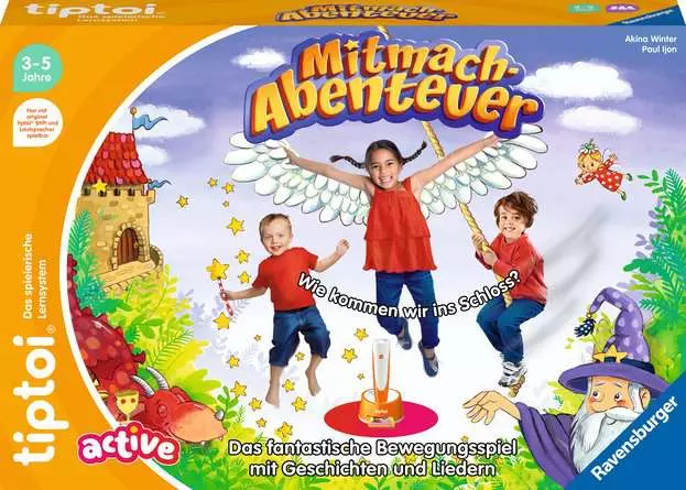 tiptoi® ACTIVE Mitmach-Abenteuer - Lernspiel ab 3 Jahren