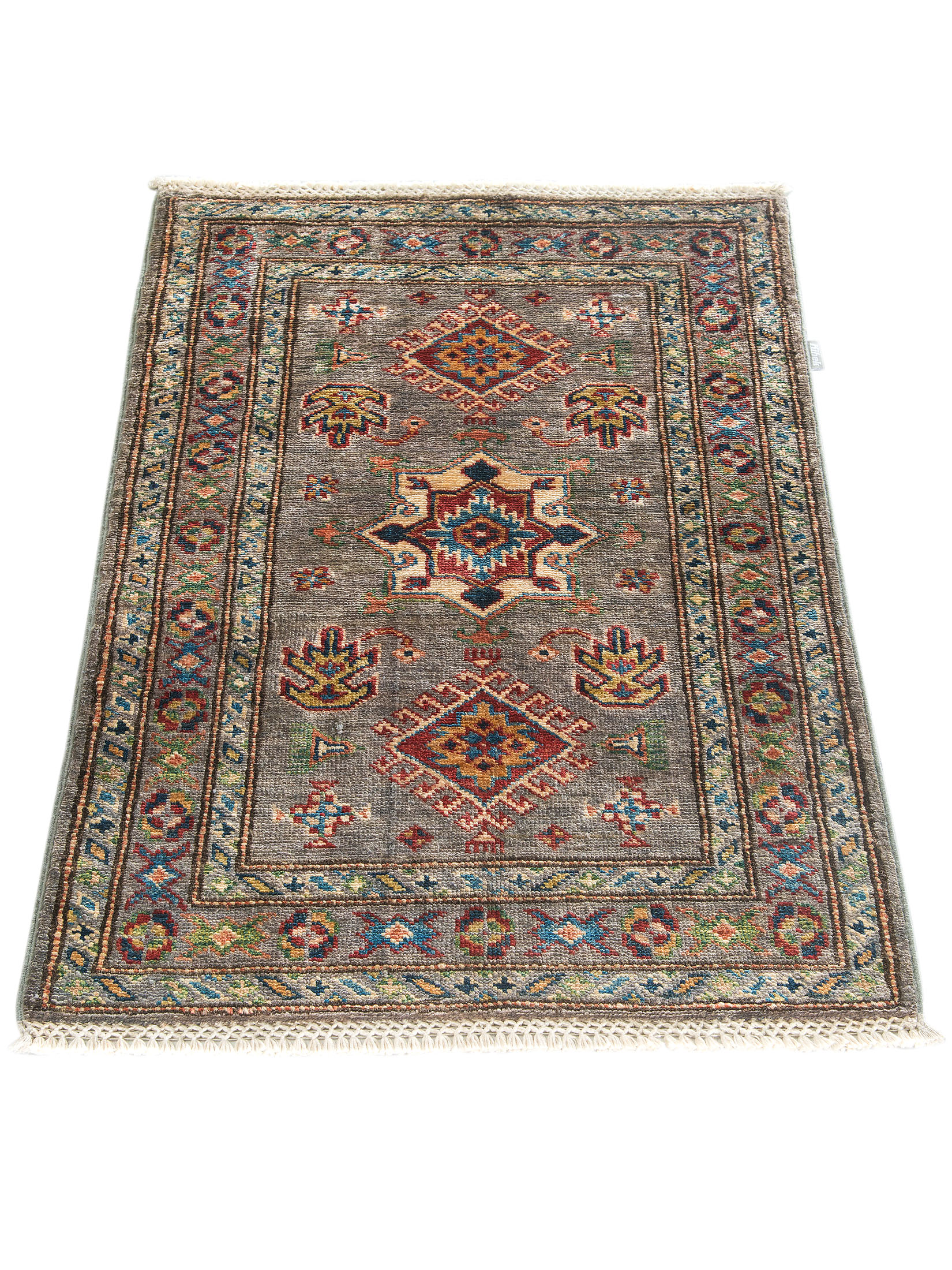 Kazak Ghazni ca. 61 x 92 cm, Unikat / Einzelstück