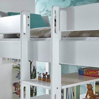 Relita Etagenbett NOEL (inkl. Rollrost) weiß