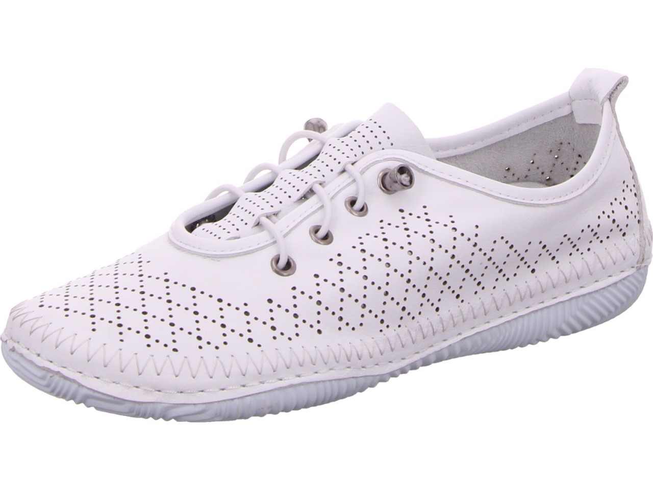 DIVERSE Sportliche Slipper weiss