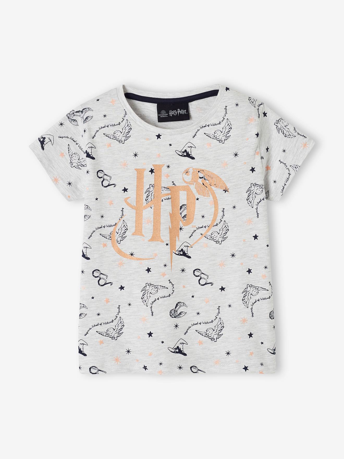 Pyjashort fille Harry Potter® gris chiné