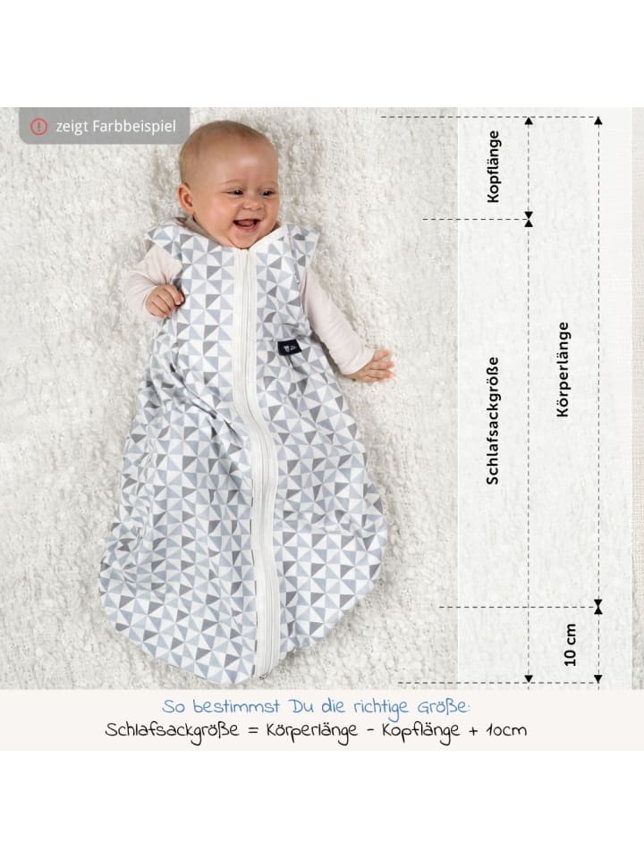 Alvi Kugelschlafsack Mäxchen Thermo - Baby Forest - in grau,motiv günstig kaufen