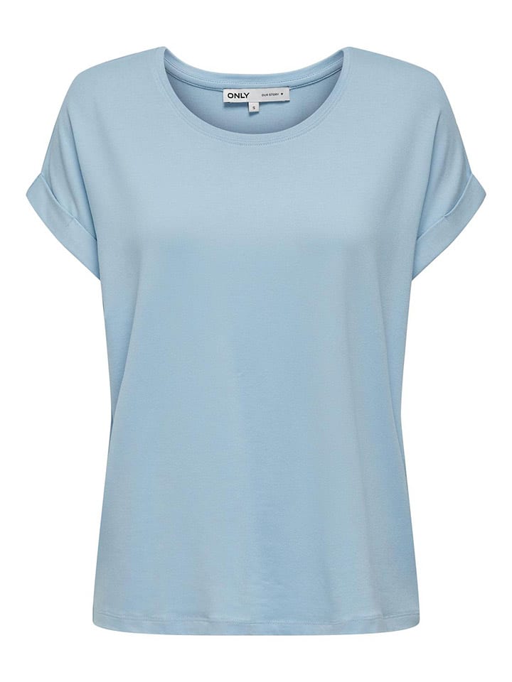 ONLY Shirt in Hellblau günstig kaufen