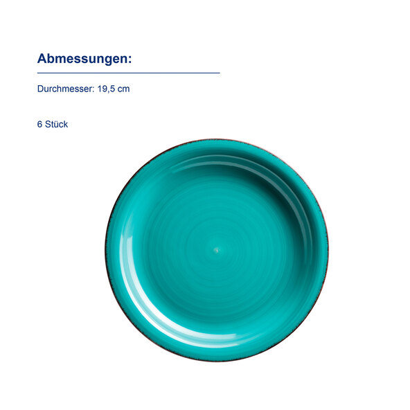 Dessertteller Lumaca, 19,5cm, 6er Set