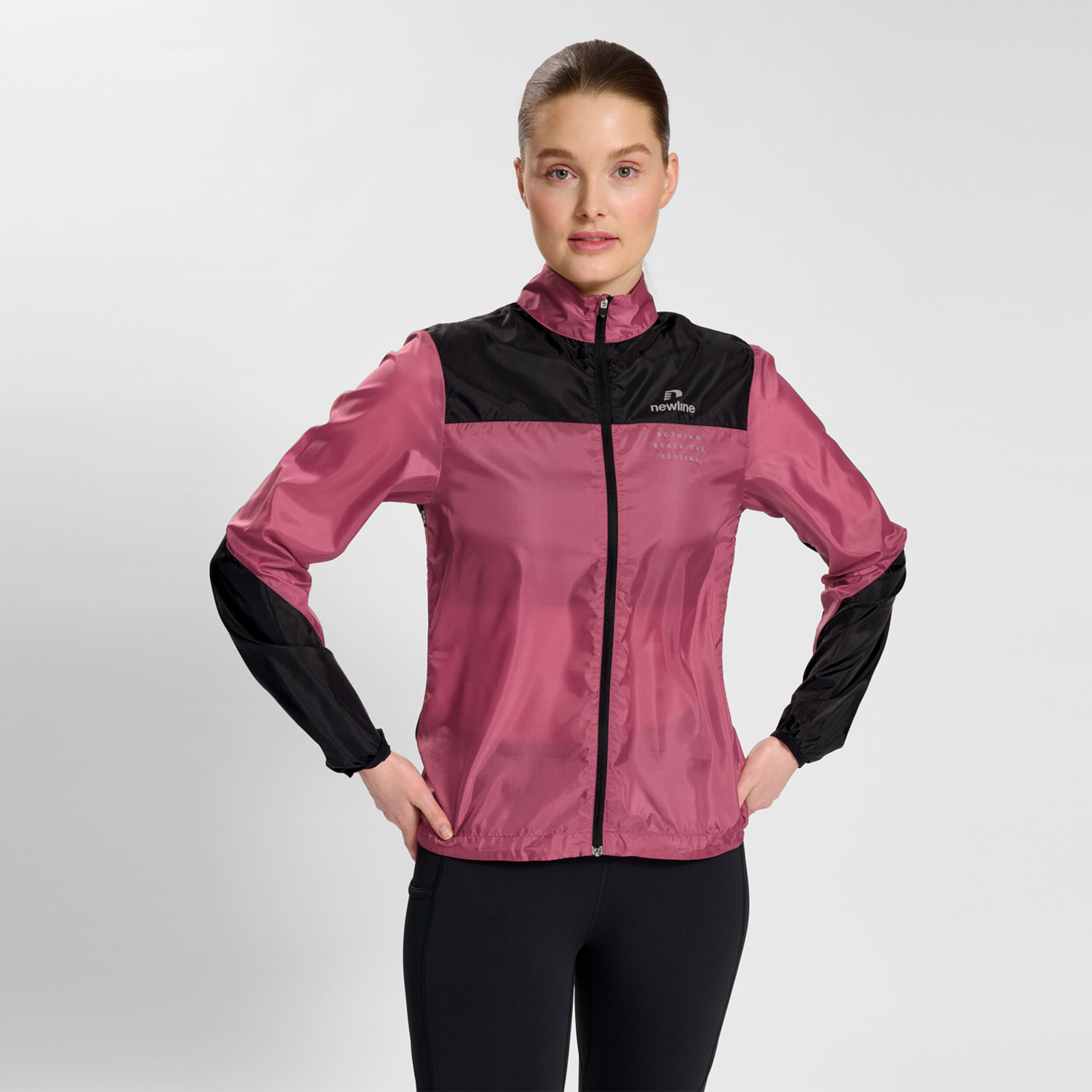 Denton Jacket Laufjacke Damen - Berry