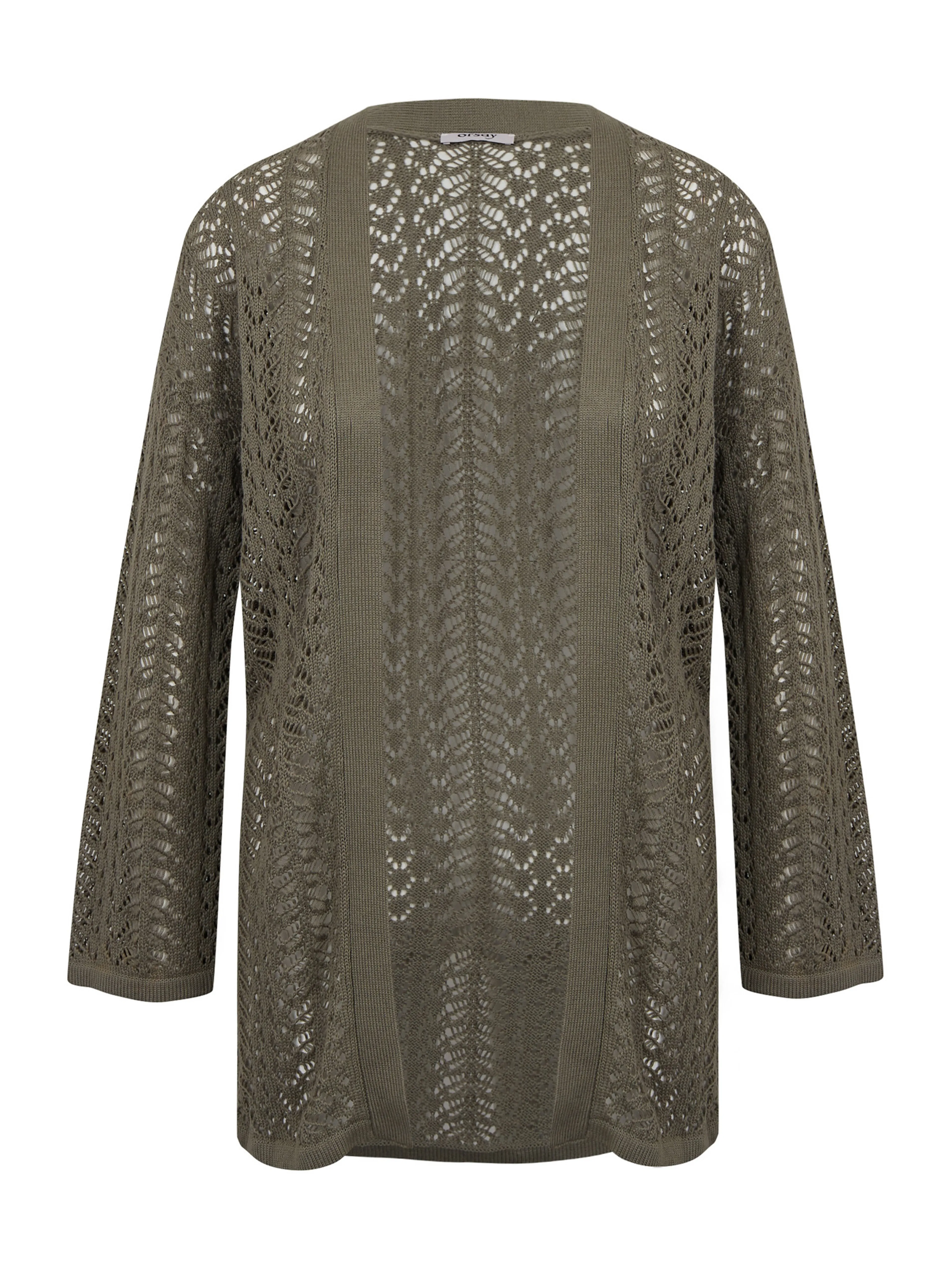 Khaki Damen Strickjacke ORSAY