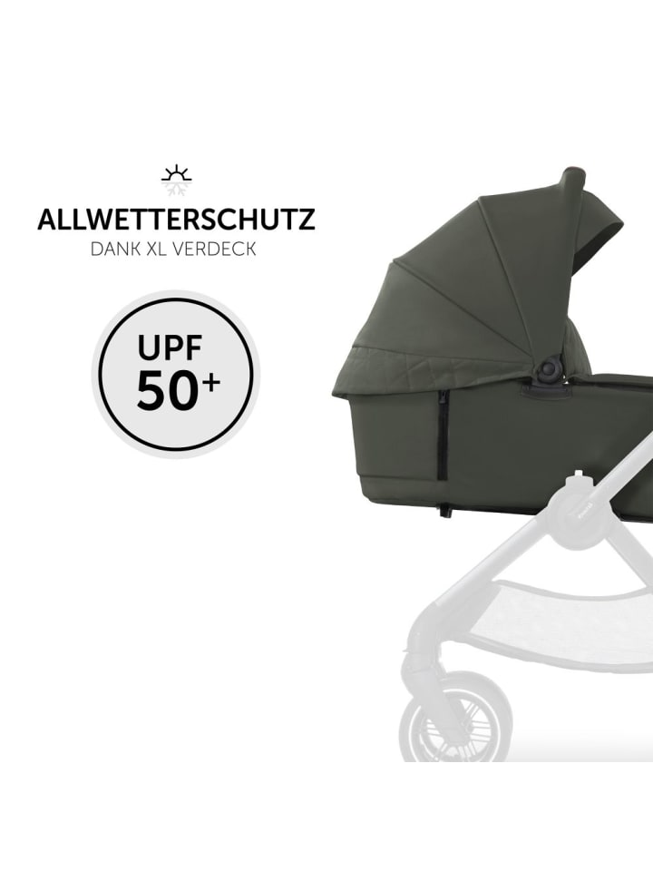 Hauck Faltbare Babywanne (Carrycot) für Walk N Care in schwarz,gruen günstig kaufen onesize