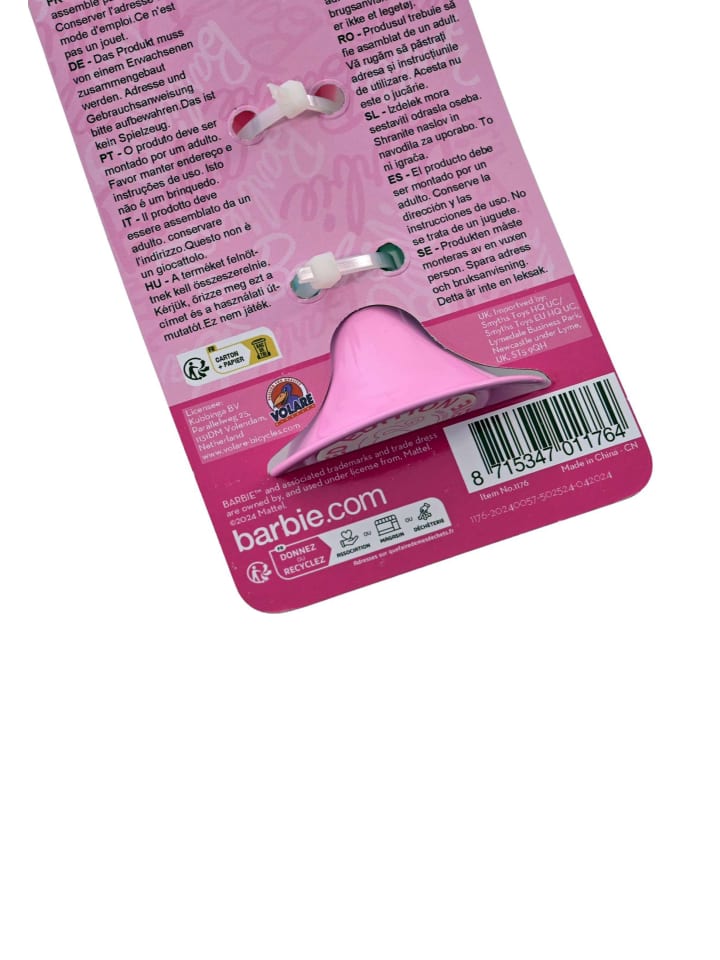 Barbie Fahrradhupe in Pink günstig kaufen onesize