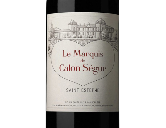 Le Marquis de Calon Rouge 2012 Bordeaux Saint-Estèphe