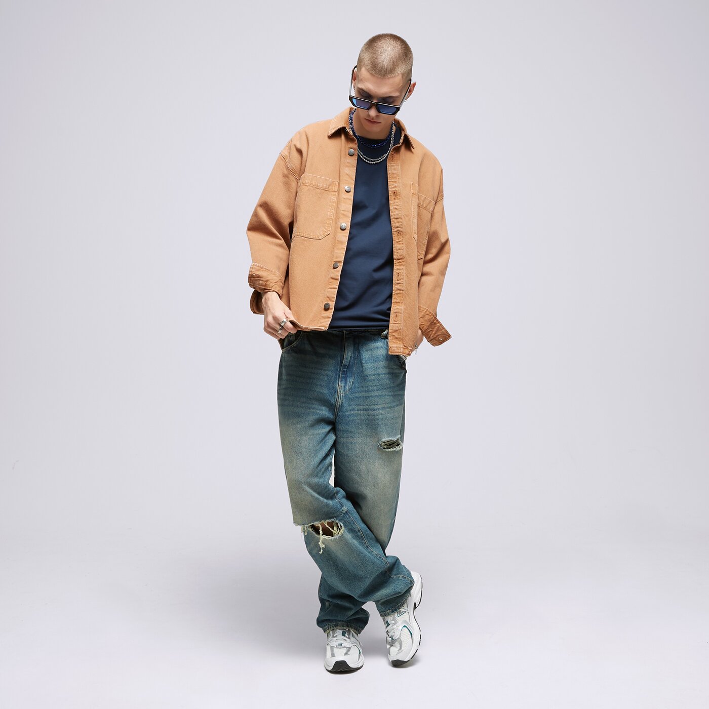 TIMBERLAND T-SHIRT SS BOOT LOGO TEE BOX Dunkelblau