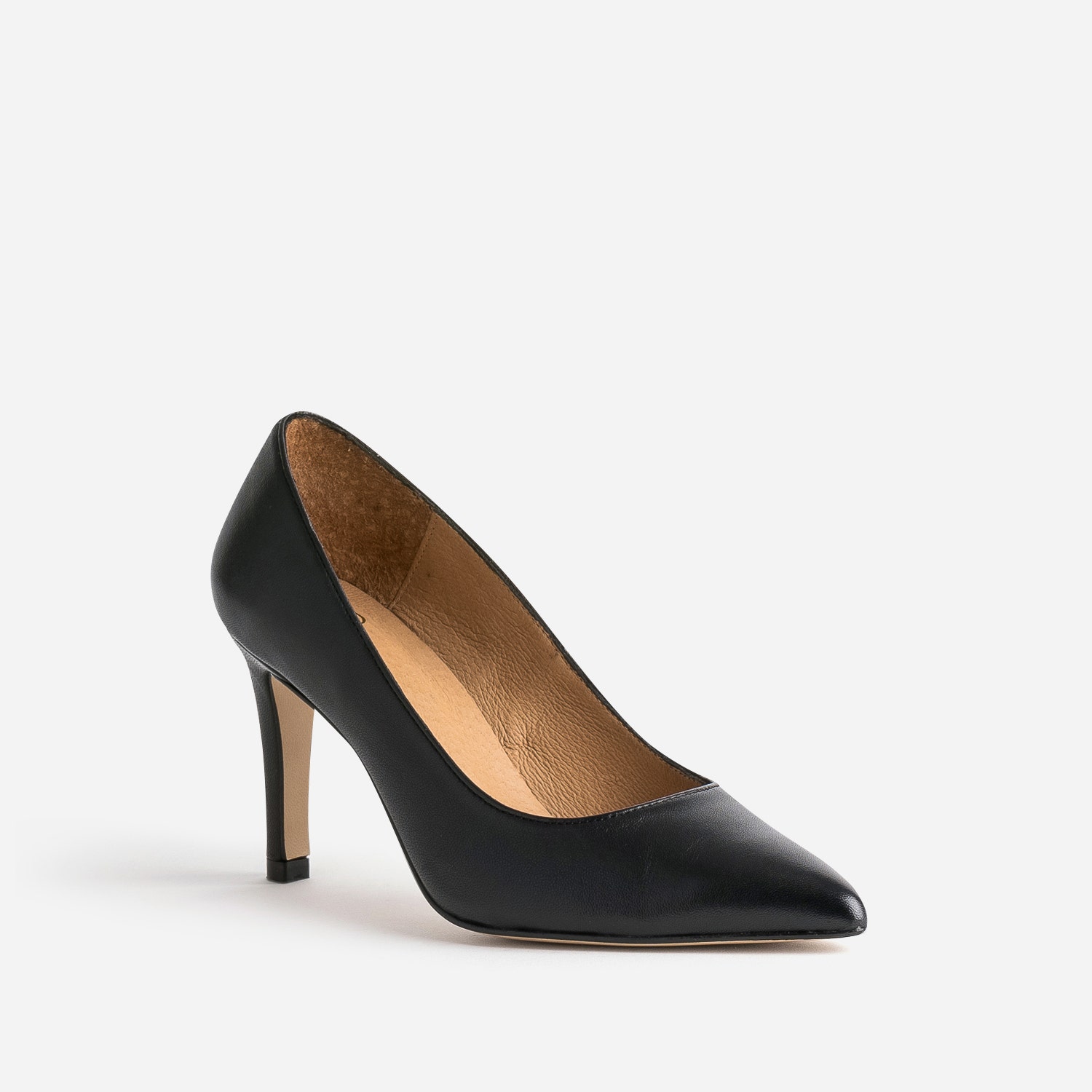 Escarpin TEXTO noir en cuir