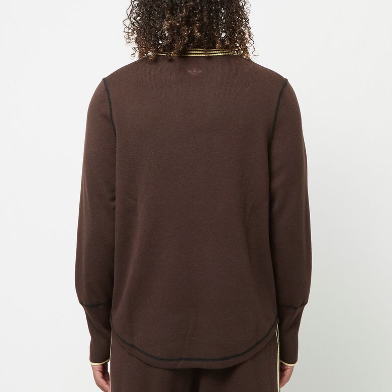 adidas Originals x Wales Bonner Knit Top dark brown