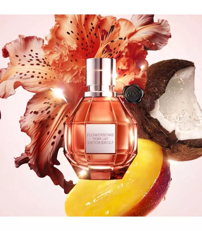 FLOWERBOMB TIGER LILY Eau de Parfum Florale Ambrée Pour Elle