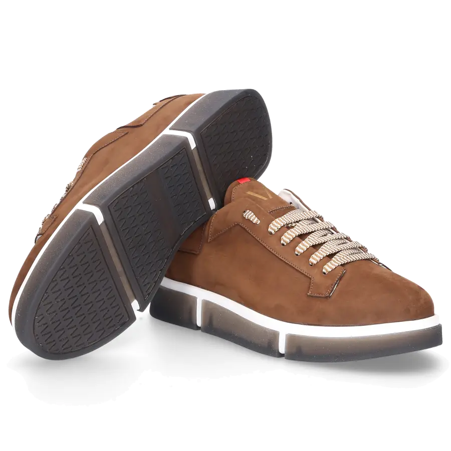 V Design - Sneaker low PRIME RADICAL Nubukleder - braun