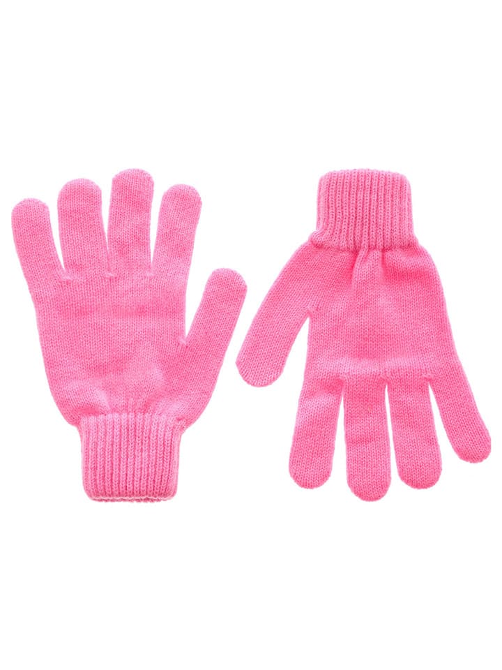 Zwillingsherz Kaschmir-Handschuhe in Pink günstig kaufen onesize