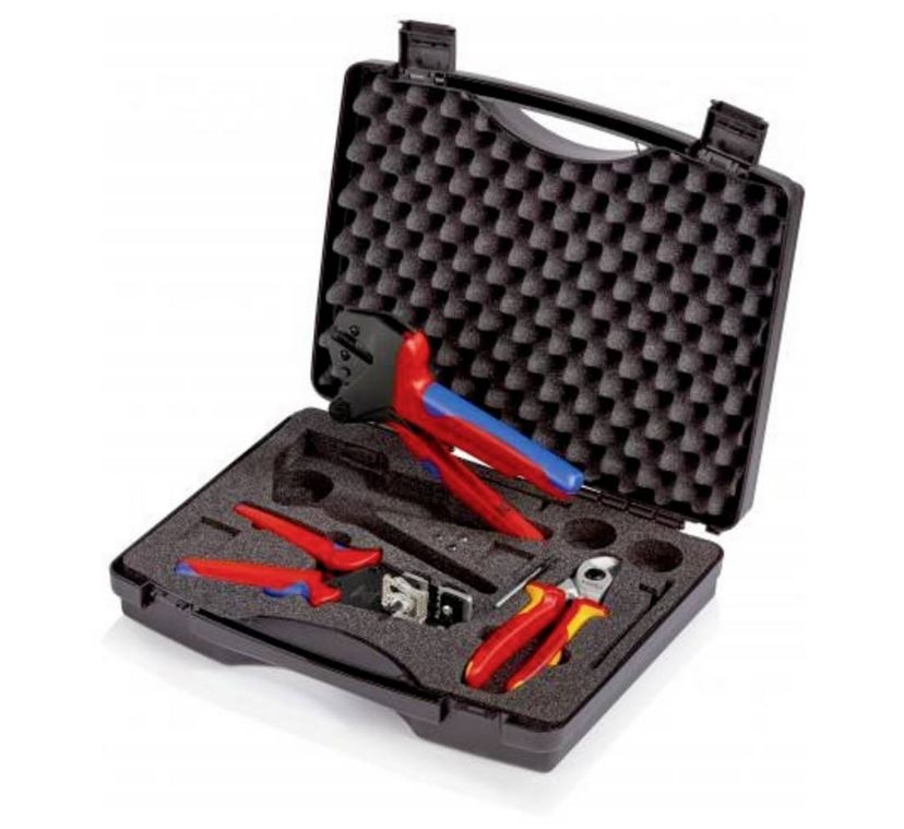 Valigetta Knipex 97 91 03 con attrezzi per impianti solari
