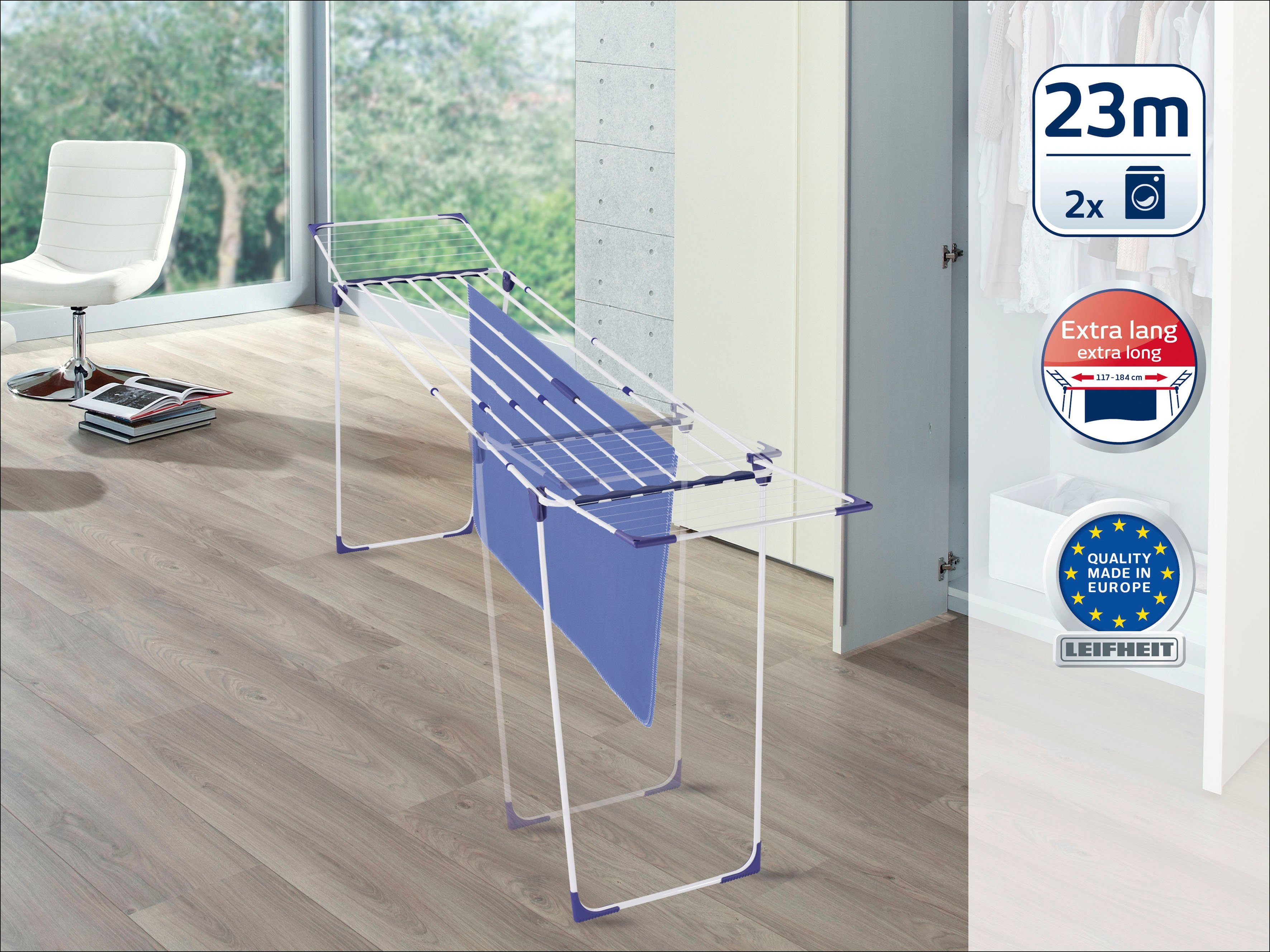 Leifheit Wäscheständer Classic Extendable 230 Solid