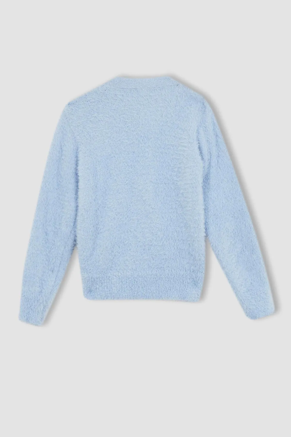 DeFacto  Weicher Mädchenpullover mit Rundhalsausschnitt