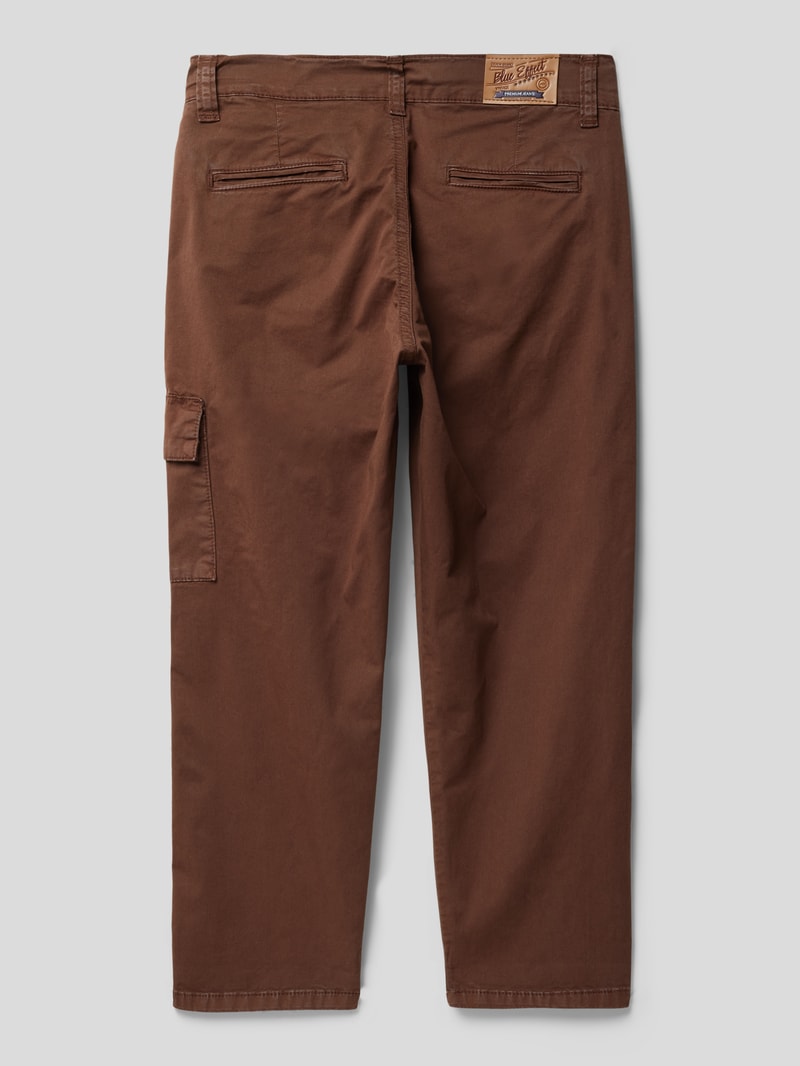 Hose mit Cargotasche Modell 'NORMAL' in schokobraun