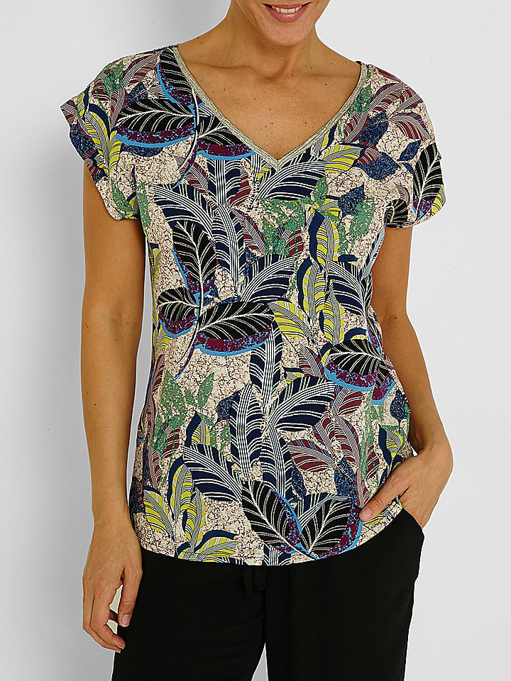 RIU Paris Bluse in Bunt günstig kaufen 40