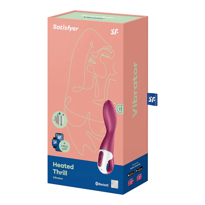 Aplikacija Satisfyer Heated Thrill Connect za masažu intimnog prostora