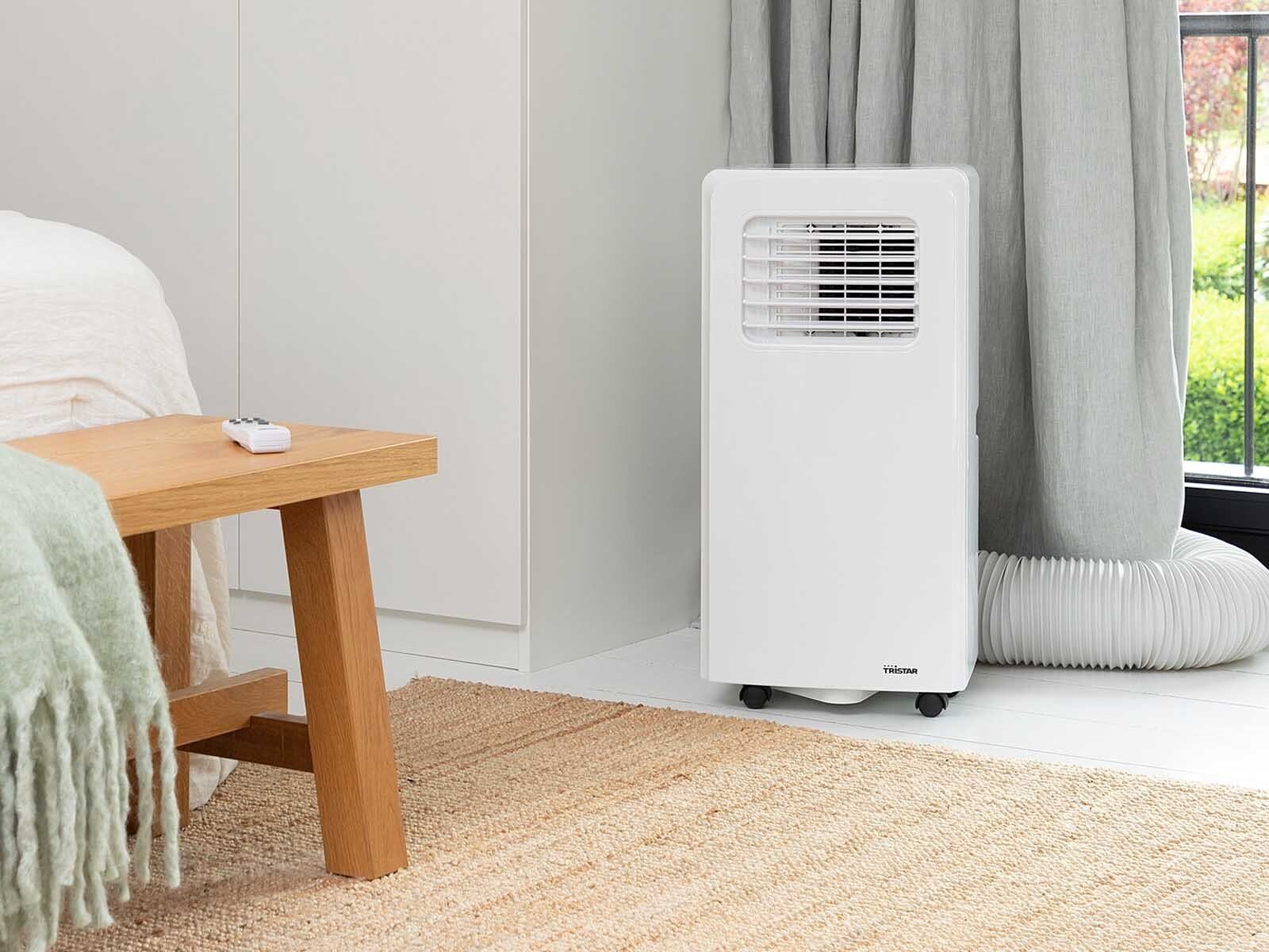Tristar 3-in-1-Klimagerät, Mobiles Standgerät, Entfeuchter & Ventilator - Raumkapazität ca. 80m³