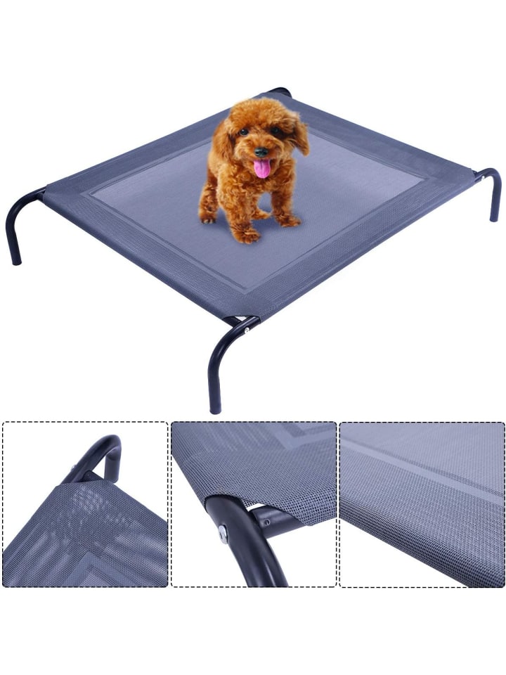 COSTWAY Hundebett in Grau günstig kaufen 80 cm