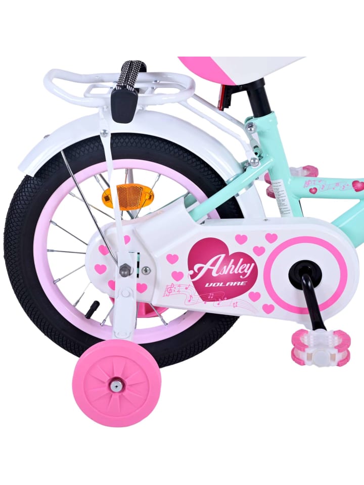 Volare Kinderfahrrad Ashley Fahrrad für Mädchen 14 Zoll Kinderrad in Grün 3 Jahre günstig kaufen onesize